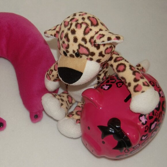 Bundle of 3: Circo Cheetah, Travel Pillow, & Piggy Bank - Picture 6 of 9